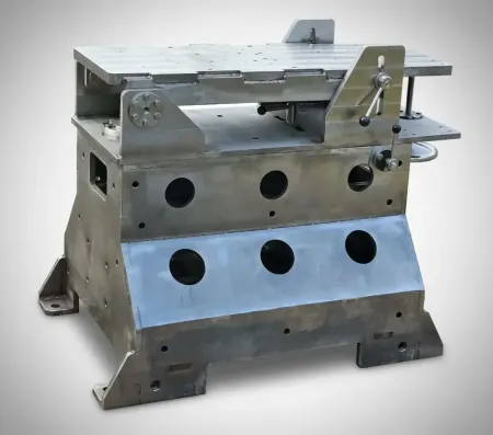 35 mm Shooting Test Stand — stainless steel design.webp